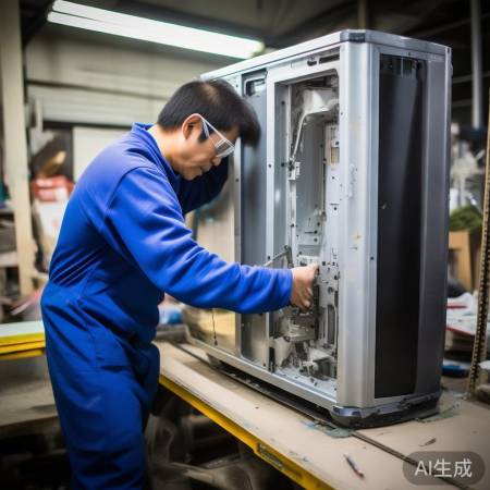 拆电视支架,技巧松螺丝再取下