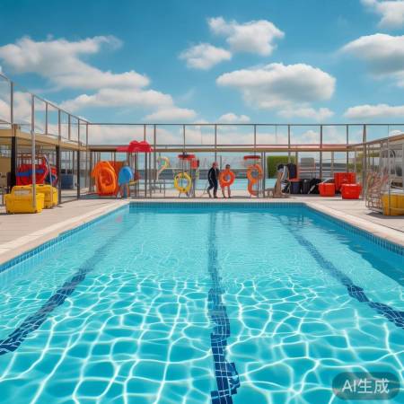 泳池必备:救生圈衣安全护