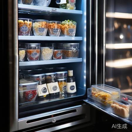 红酒柜存食品,密封防味散,定期