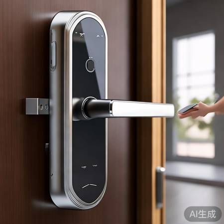 智能锁,一键开门,安全便捷。