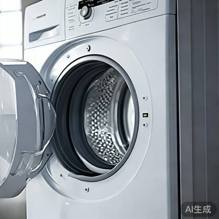 空载洗衣机增负荷,自检异常,避