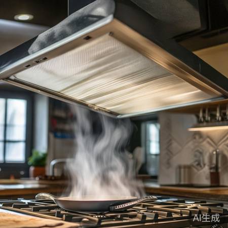 抽油烟机厚纸吸油烟,守护厨房清