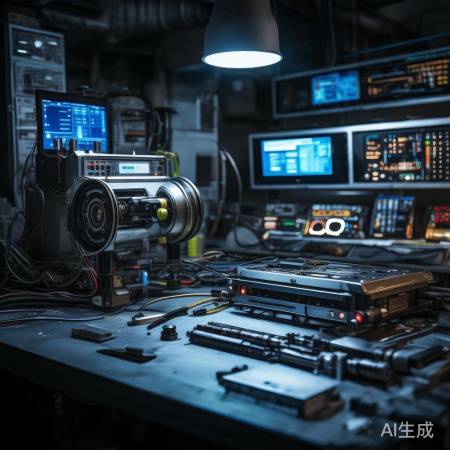 专业工具开启保险柜