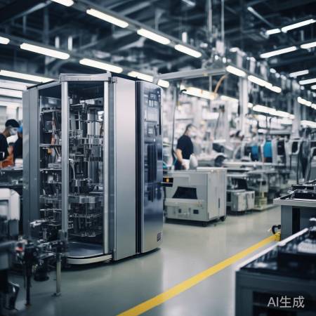 美菱冰箱流水线揭秘,工艺流程探