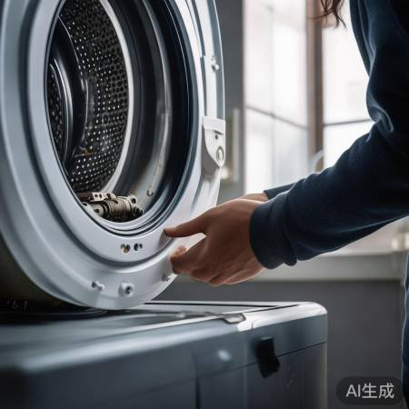 洗衣机内部检查,及时换旧件