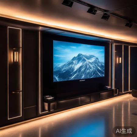 电视墙关键:灯光设计,风格调色