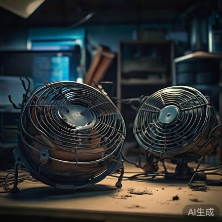 风扇故障,选配同型号新扇