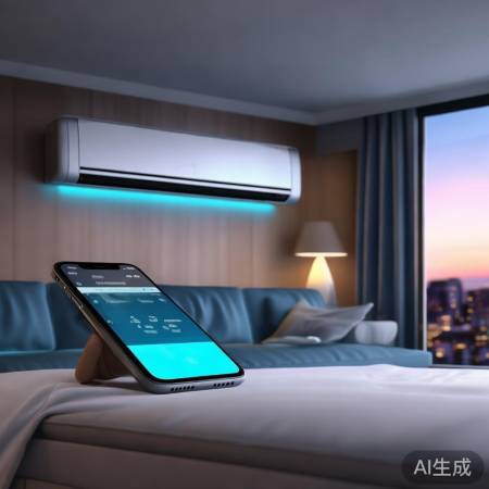 智能空调,随时随地,清凉到家。