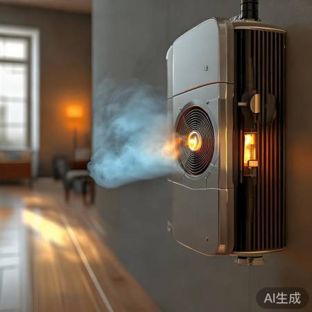 壁挂炉风机保障燃烧,故障时反应