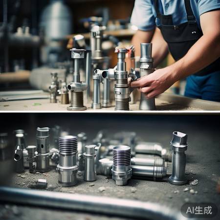 安装管件，连接水管，紧密牢固。