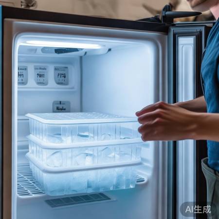 快速冻冰技巧:室温静置,少开冰