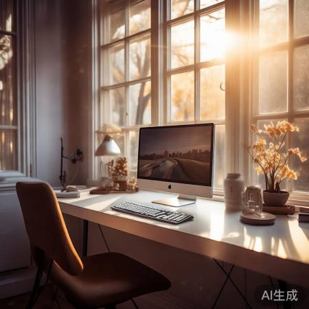 电脑屏窗对望，50-70cm护