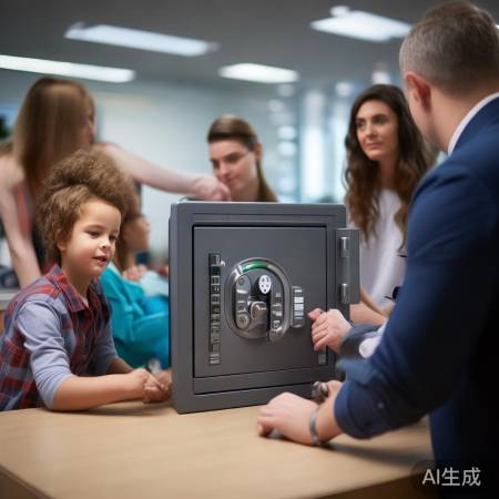 “保险柜密码安全,定期更换保放