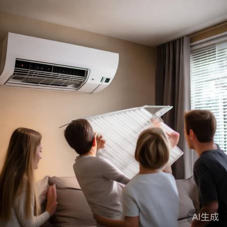 空调滤网定期洗,健康节能两不误