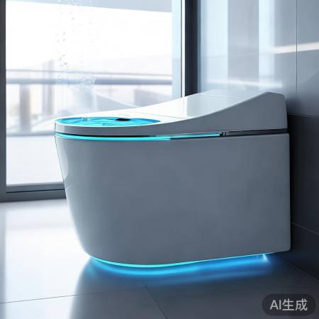 AI智能马桶，体型识别，舒适体