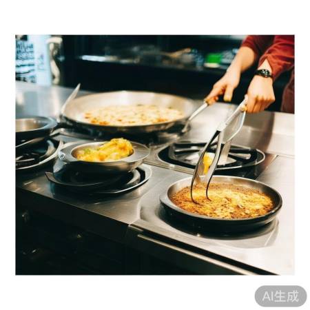 先开火再油烟机,避免滴油烦恼。