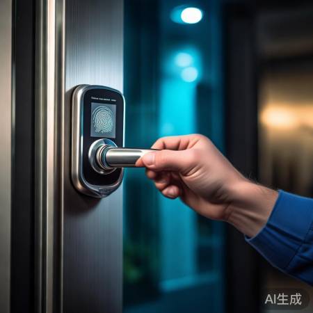 指纹锁激活,电源充足,避免断连