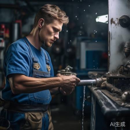 “点火前，肥皂水查漏气”