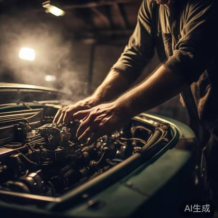 “点火成功声，检查压力电。”