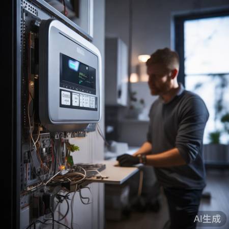 智能锁报警联动，安全可靠保障！