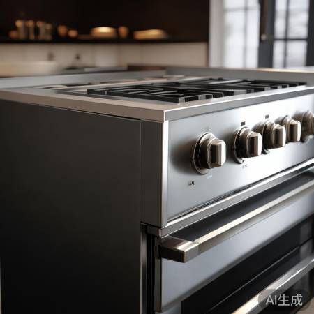 简约现代燃气灶,高颜值设计