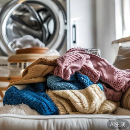 “毛衣变形,洗衣机洗怎么办?”