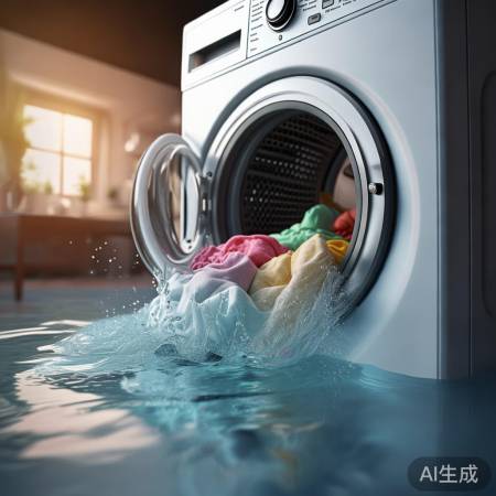 洗衣机容量勿超,易洗不易堵。