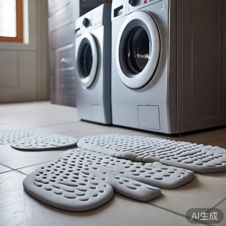 “选对尺寸防震垫,洗衣机底座更