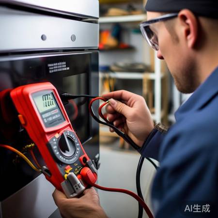 万用表检测集成灶漏电