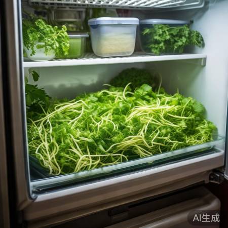 黄豆芽保鲜小技巧,告别冰箱霜冻