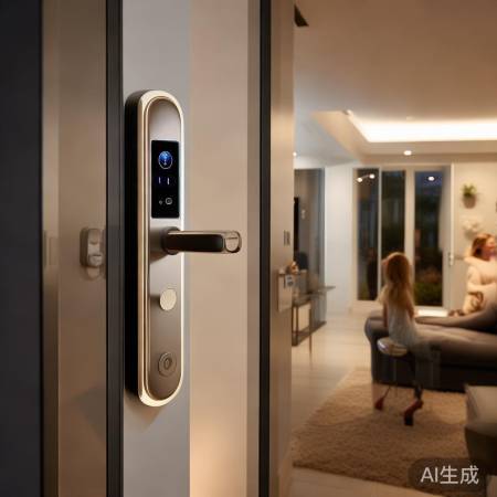 智能指纹锁,温暖拥抱家