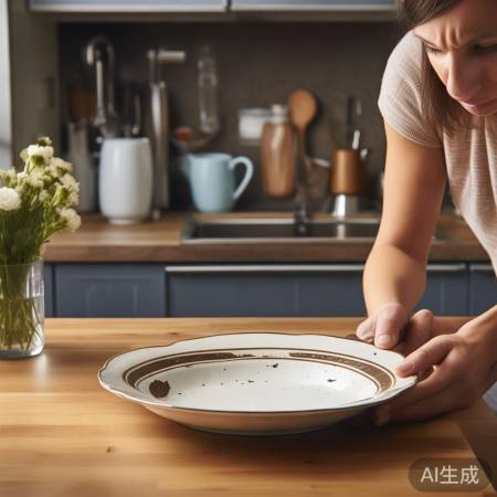 消毒柜不当用,碗口缺口泪涟涟