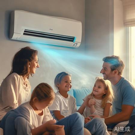 大金空调出风口自动调，舒适体验