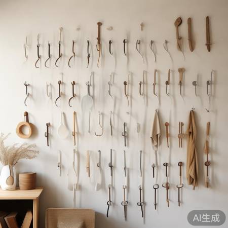 挂钩颜色应与家居风格匹配