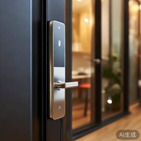 指纹锁电池供电,电量低仍可用受