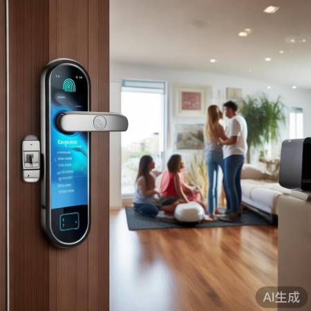 智能家居指纹锁,兼容联动更便捷