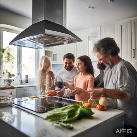 集成灶排烟换向,健康厨房新选择
