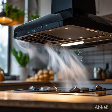 油烟机调节风速,炒菜低风煎炸高