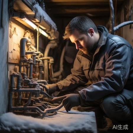 热水器管道防冻检查