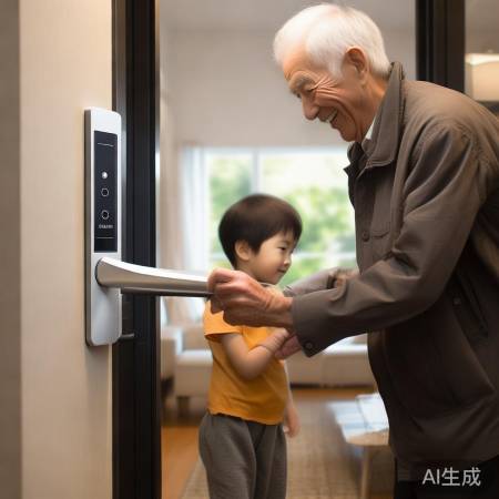 HJLF400指纹锁:简单易用