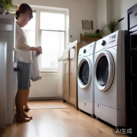 静音洗衣机,夜晚洗衣无干扰