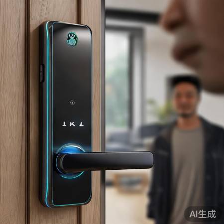 康佳K5智能锁,AI人脸识别,