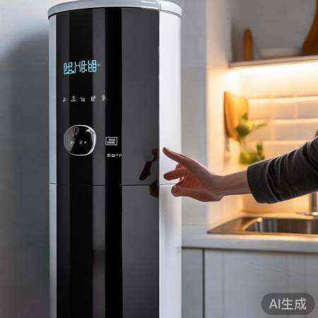 热水器安装完毕,调温控器至40