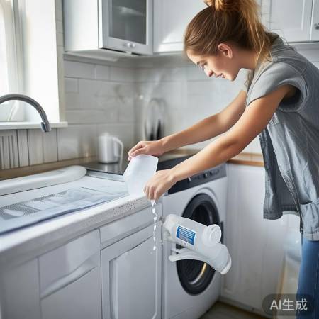 “洗衣机专用,勿入排水沟”