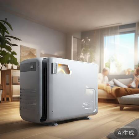 “美的中央空调高效换气,夏日清