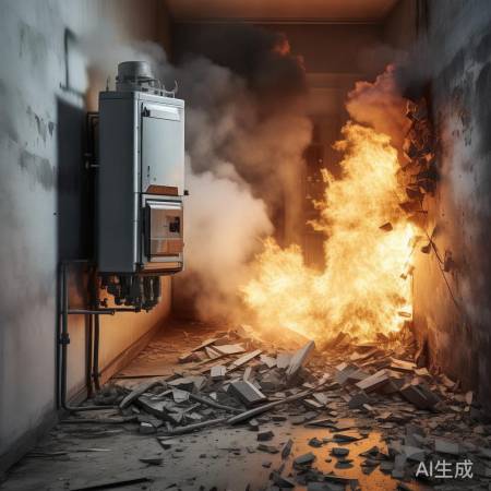 壁挂炉泄漏天然气引发爆炸