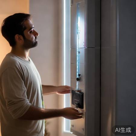 壁挂炉补水,看水位线。