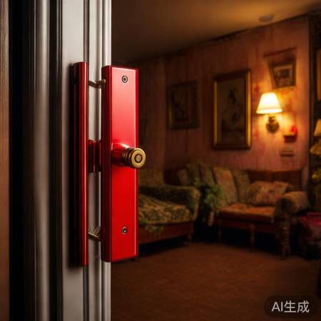 复古欧式,红铜锁,夜色璀璨。