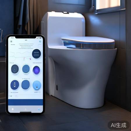 小米智能马桶,手机控水,清洁便