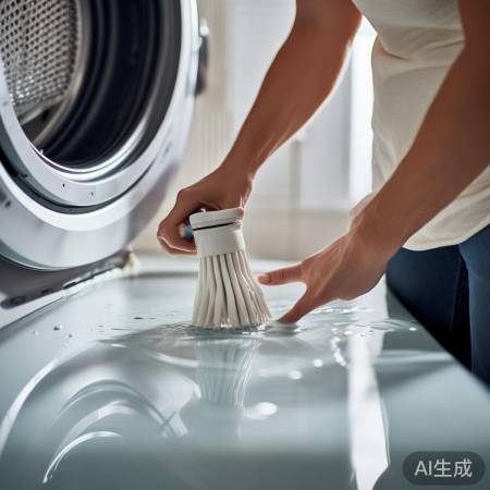 洗衣机内壁用白醋水轻刷
